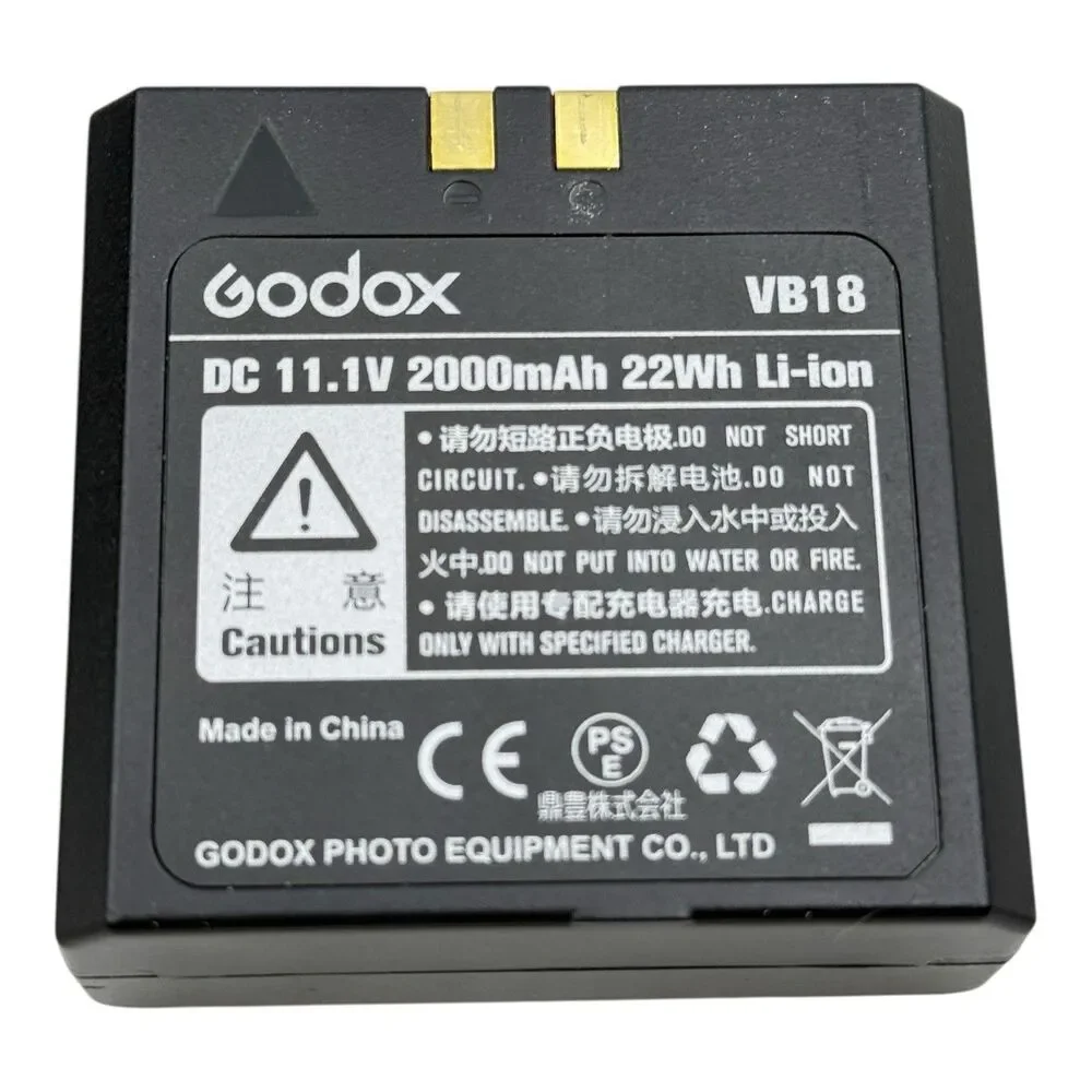 Godox V860II-F Camera Flash Speedlite w/batt For Fujifilm - No Charger